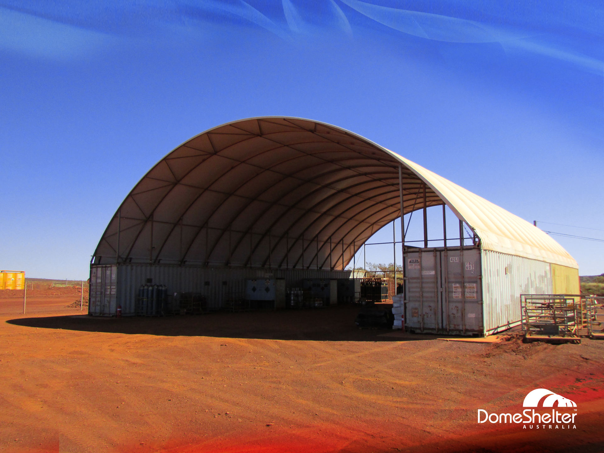 Container dome shelters best sale