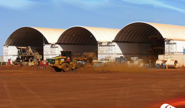 Fabric Structures for mining