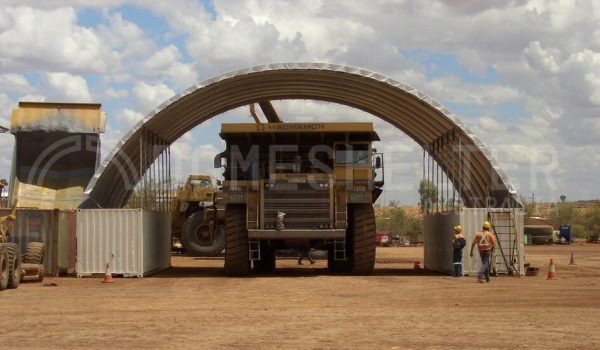 DomeShelter container shelter mine site shelter