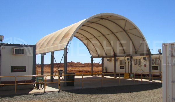 fabric shelter dome shelter