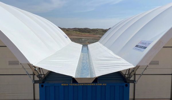 Fabric Shelter Guttering & Water Management