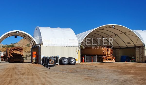 Interconnected Shipping Container Shelters