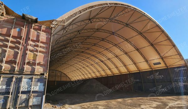 Nyrstar Port Pirie Dust Control Dome Shelter