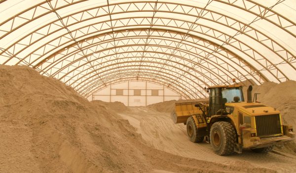 DomeShelter Bulk Storage Solutions for mining