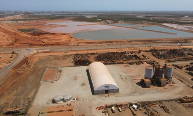 Tyrecycle birds-eye-view, Port Hedland